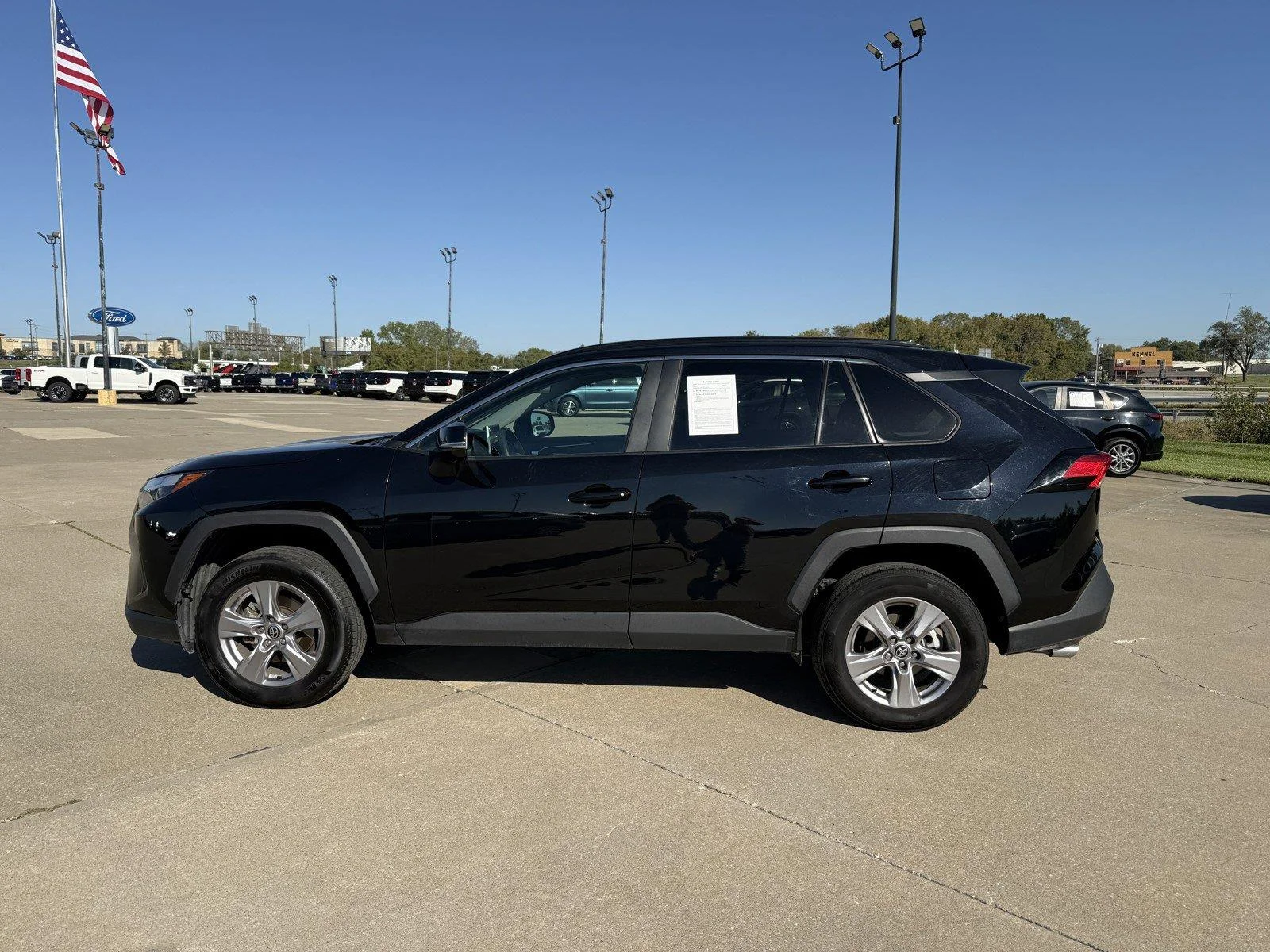 Certified Used 2025 Midnight Black Metallic Toyota XLE image 5