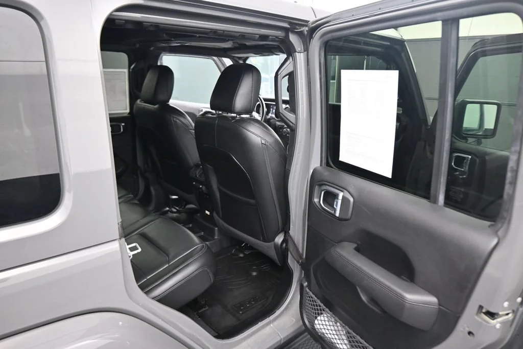 Used 2021 Gray Jeep Unlimited Sahara Altitude image 45