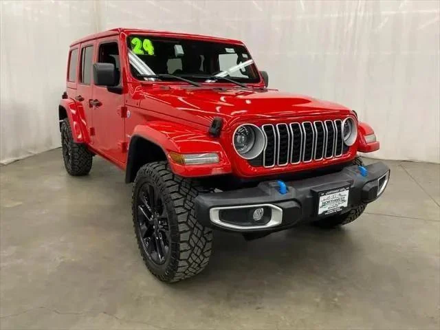 Used 2024 Firecracker Red Clearcoat Jeep Willys image 8