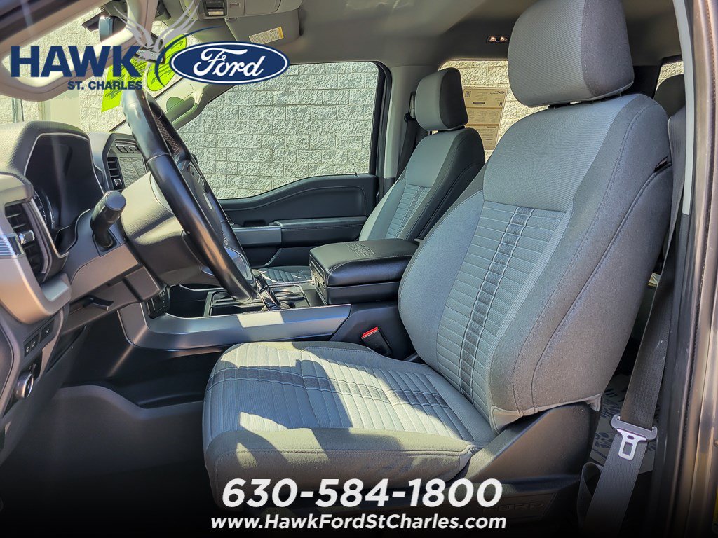 Used 2023 Antimatter Blue Metallic Ford XLT image 8