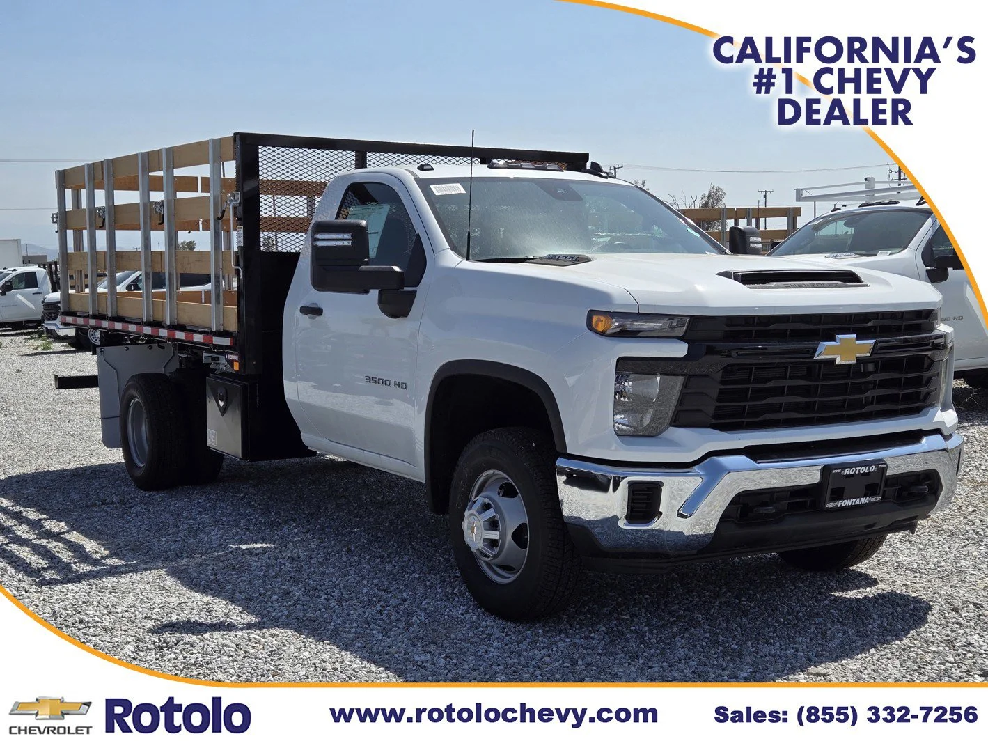 New 2026 Summit White Chevrolet Work Truck image 1