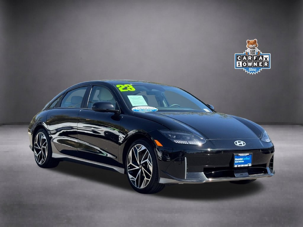 Certified 2023 Hyundai IONIQ 6 SEL with VIN KMHM34AA2PA033153 for sale in Moreno Valley, CA