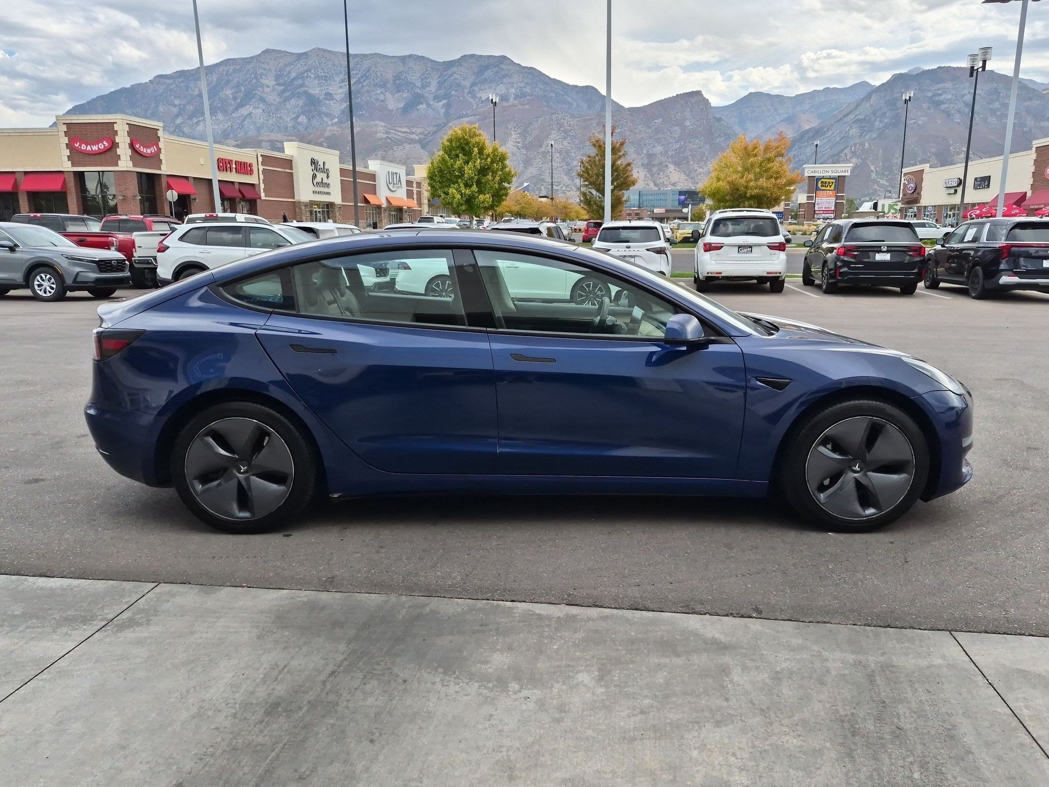 Used 2022 Tesla Model 3 Long Range with VIN 5YJ3E1EB8NF202446 for sale in Orem, UT