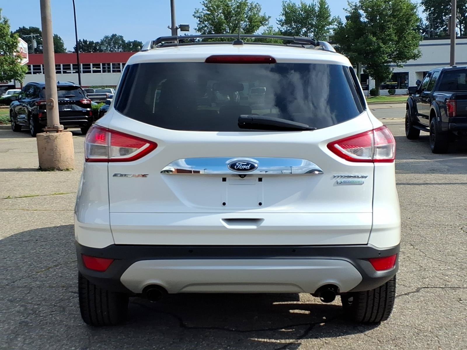 Used 2014 White Platinum Tricoat Ford Titanium image 8