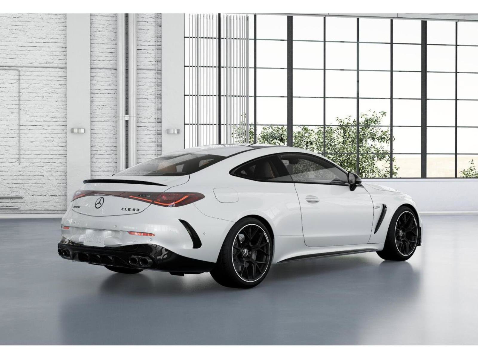 New 2026 MANUFAKTUR Moonlight White Metallic Mercedes-Benz AMG® CLE 53 4MATIC+ Coupe image 33