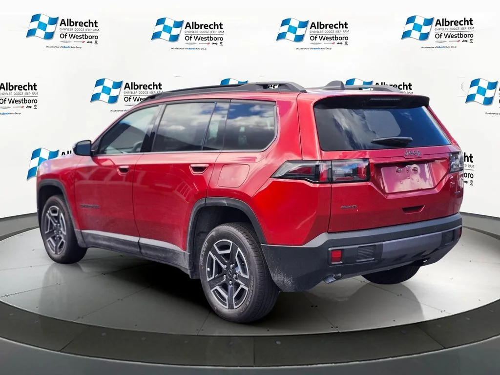 New 2026 Red Hot Pearl-Coat Exterior Paint Jeep Laredo image 3