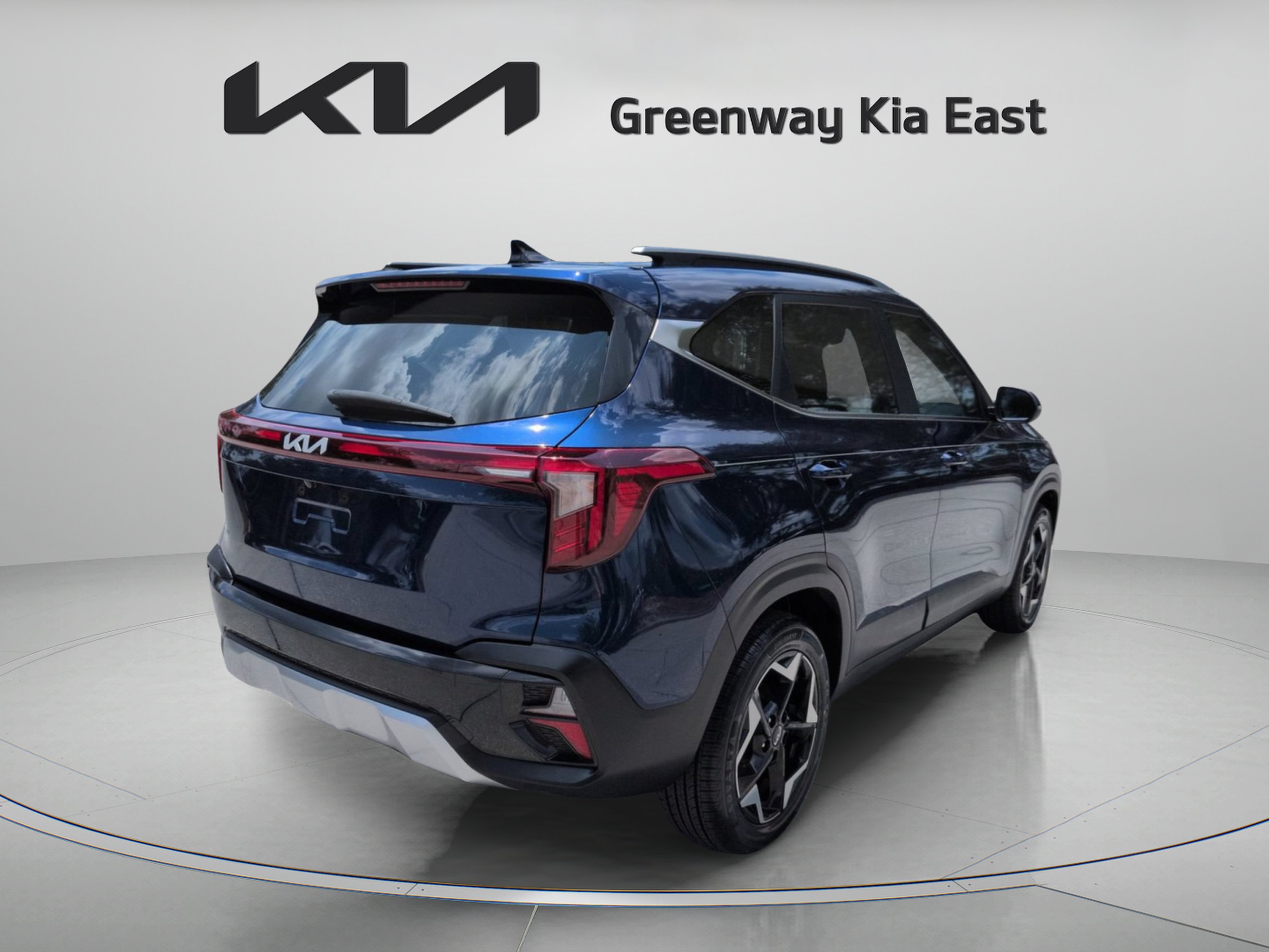 Certified Used 2024 Dark Ocean Blue Kia EX image 6