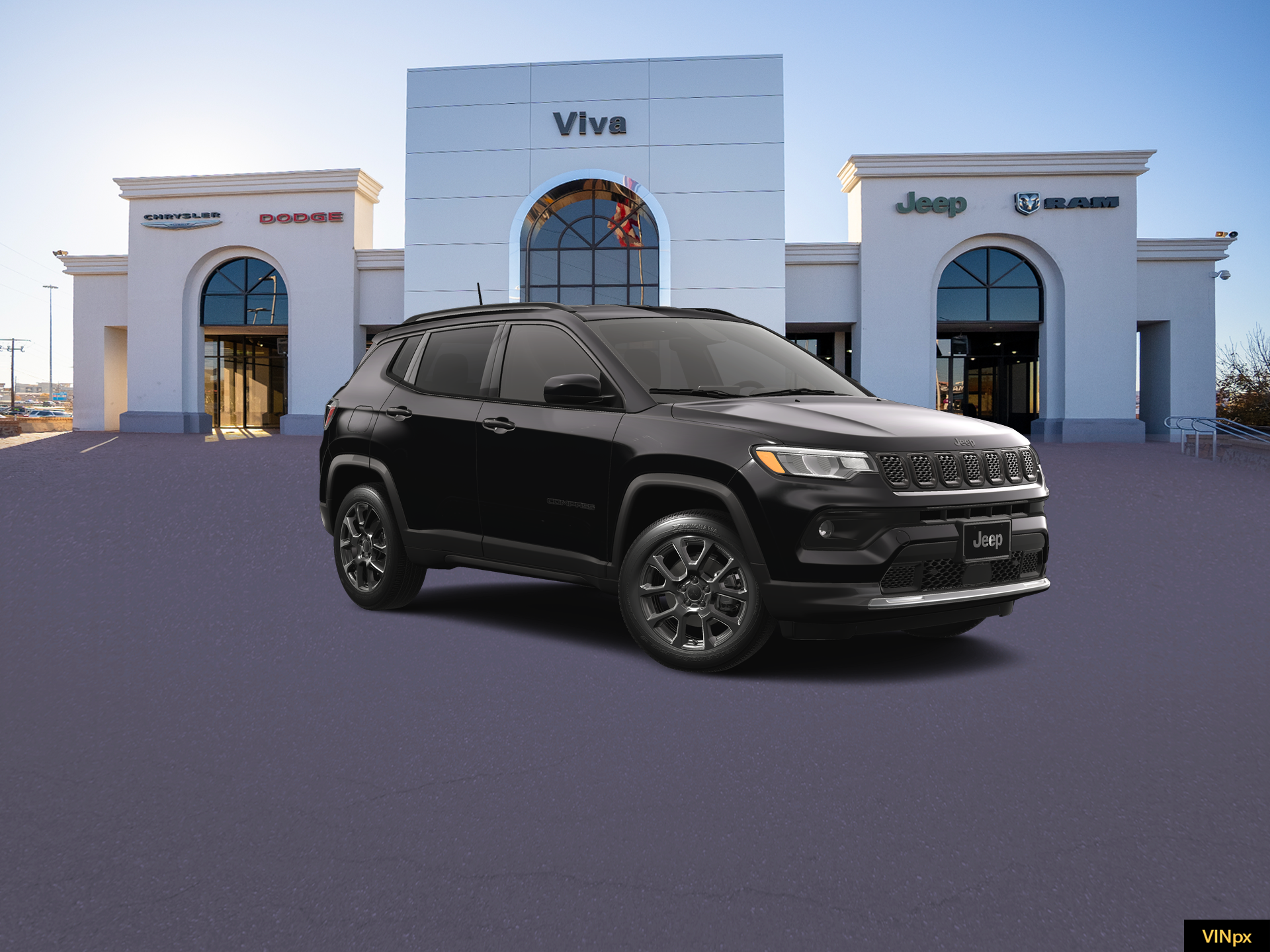 New 2026 Diamond Black Crystal Pearl-Coat Exterior Paint Jeep Latitude image 11