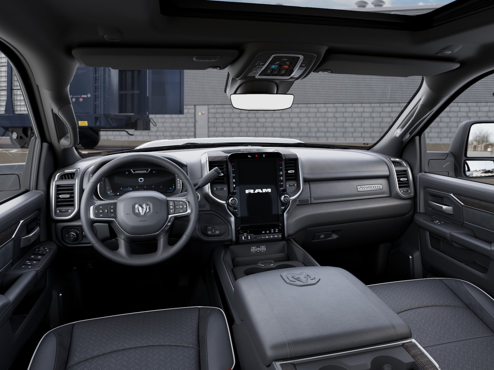 New 2026 Bright White Clear-Coat Exterior Paint RAM Laramie image 8