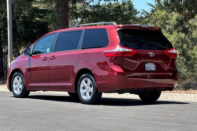 Certified Used 2017 Red Toyota LE image 6