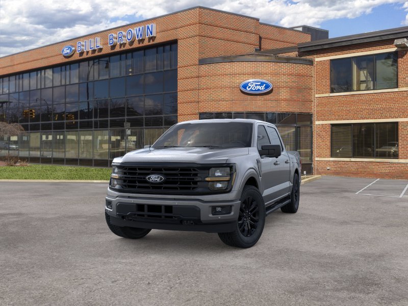 New 2026 Carbonized Gray Metallic Ford XLT image 2