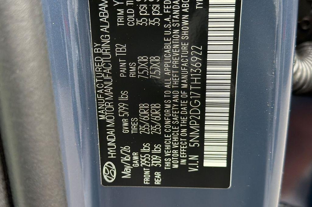 New 2026 Blue Hyundai SEL image 22