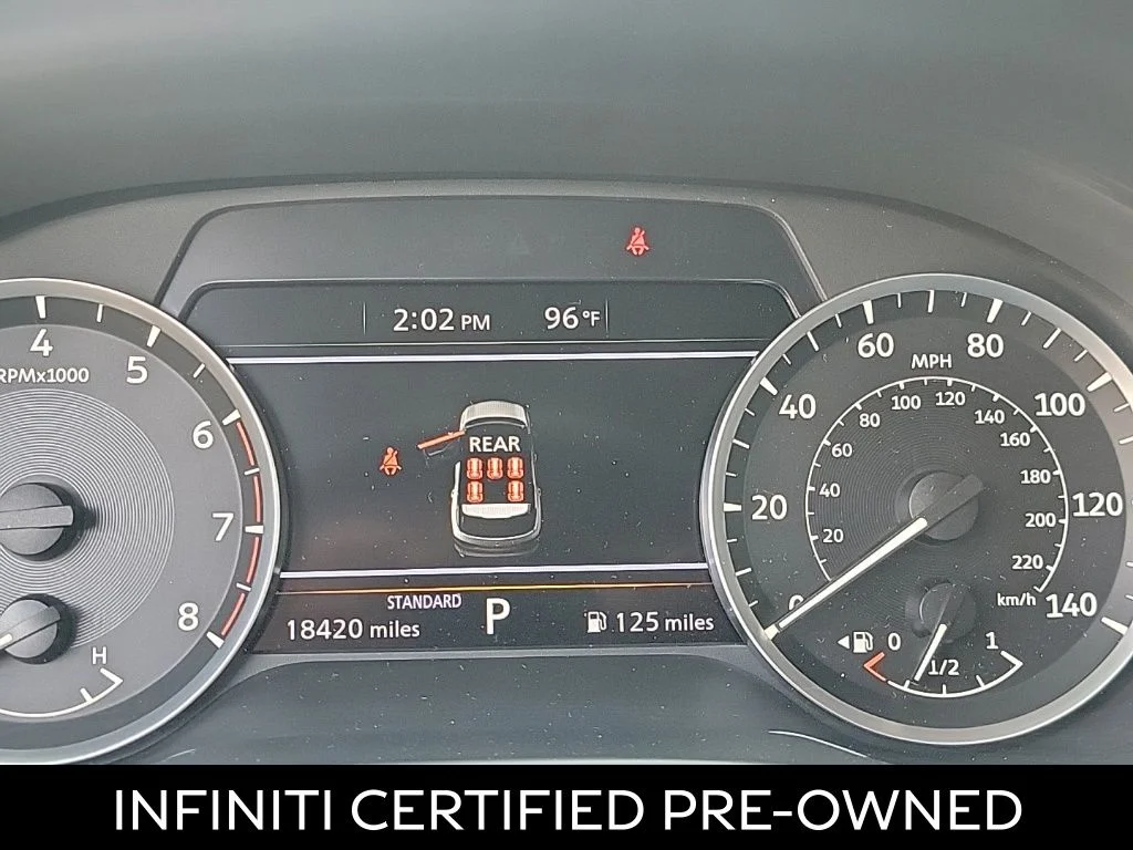 Certified Used 2025 Glacier White INFINITI PURE image 10
