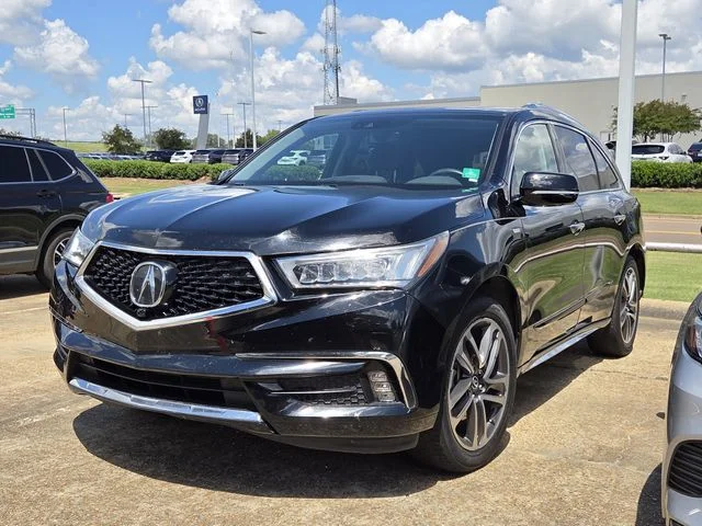Certified Used 2017 Black Acura Sport Hybrid w/Advance Pkg image 3