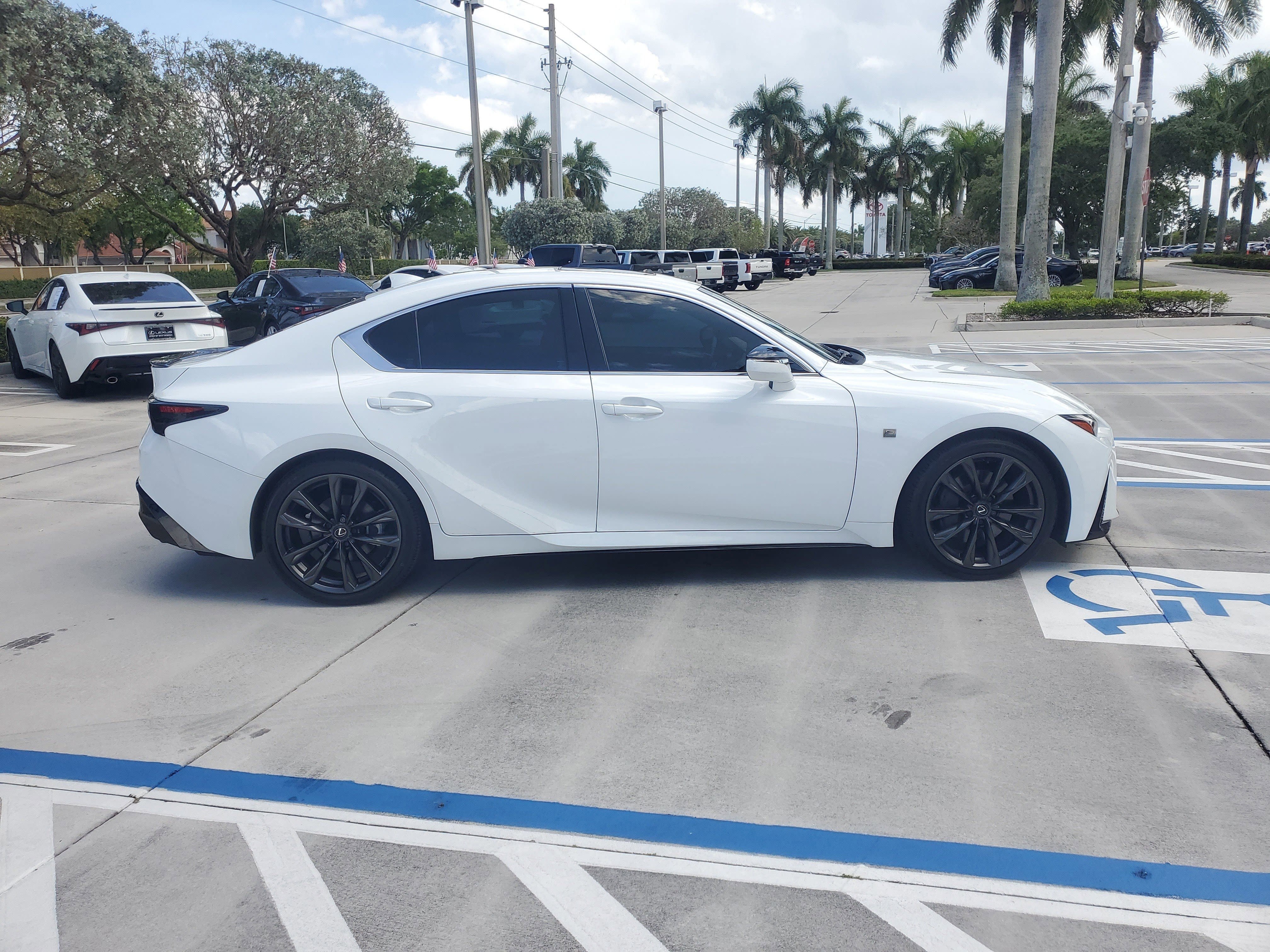 Certified Used 2024 Ultra White Lexus IS 350 F SPORT Design image 12