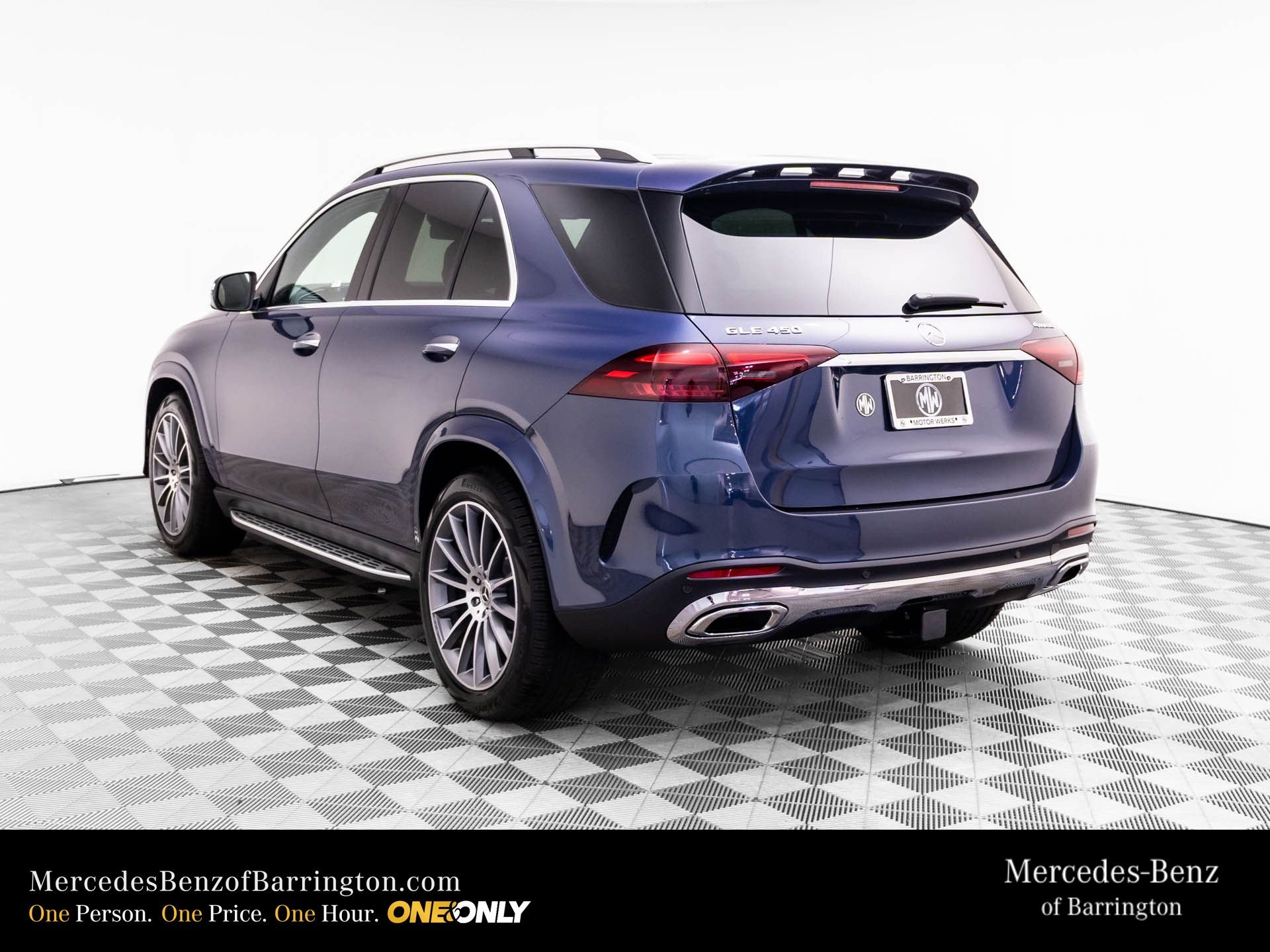 New 2026 Twilight Blue Metallic Mercedes-Benz GLE 450 image 3