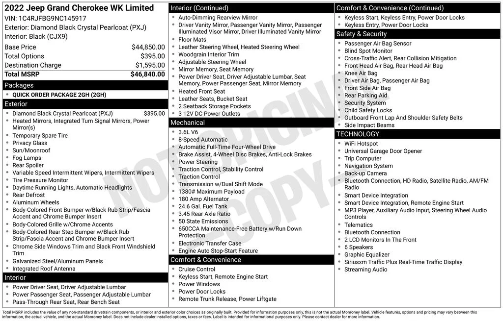 Certified Used 2022 Black Jeep Limited image 25