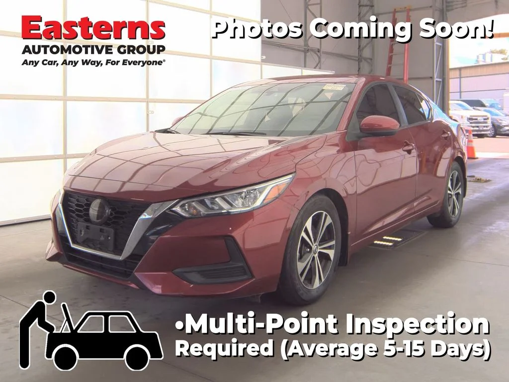 Used 2022 Red Nissan SV image 1