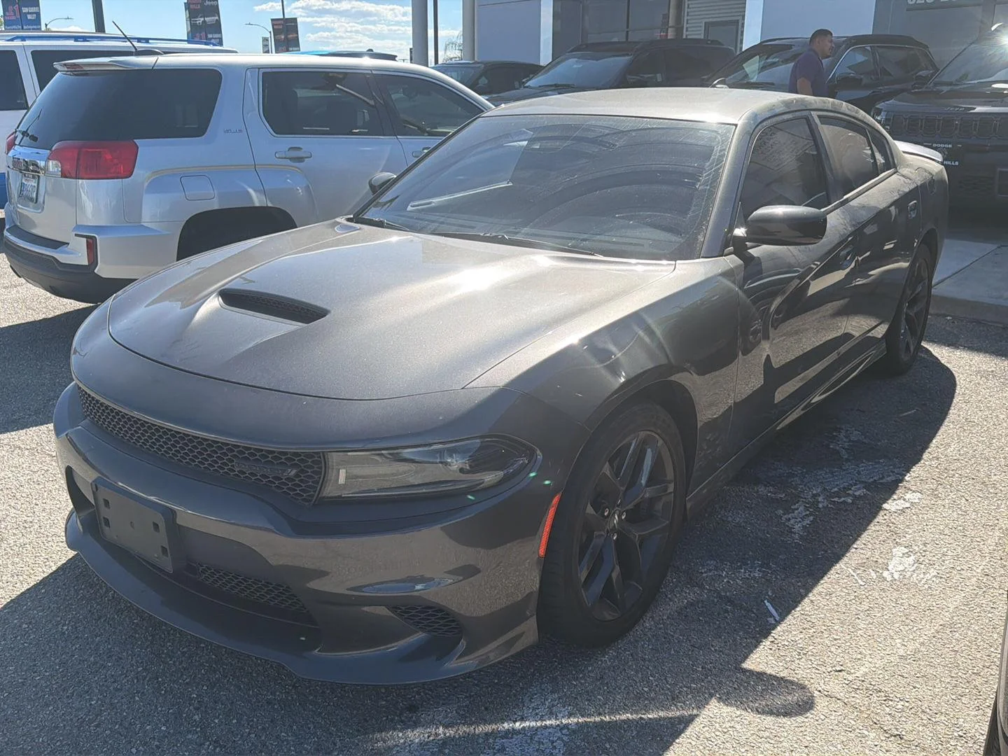 Used 2023 Granite Pearlcoat Dodge GT image 1