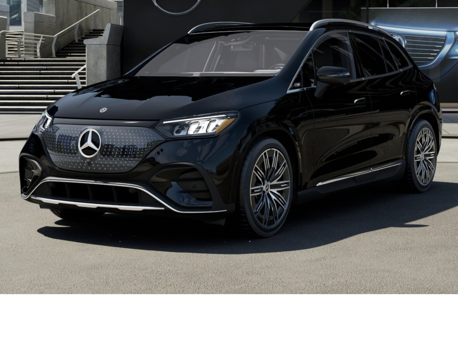 New 2026 Black Mercedes-Benz EQE 320 4MATIC® SUV image 1