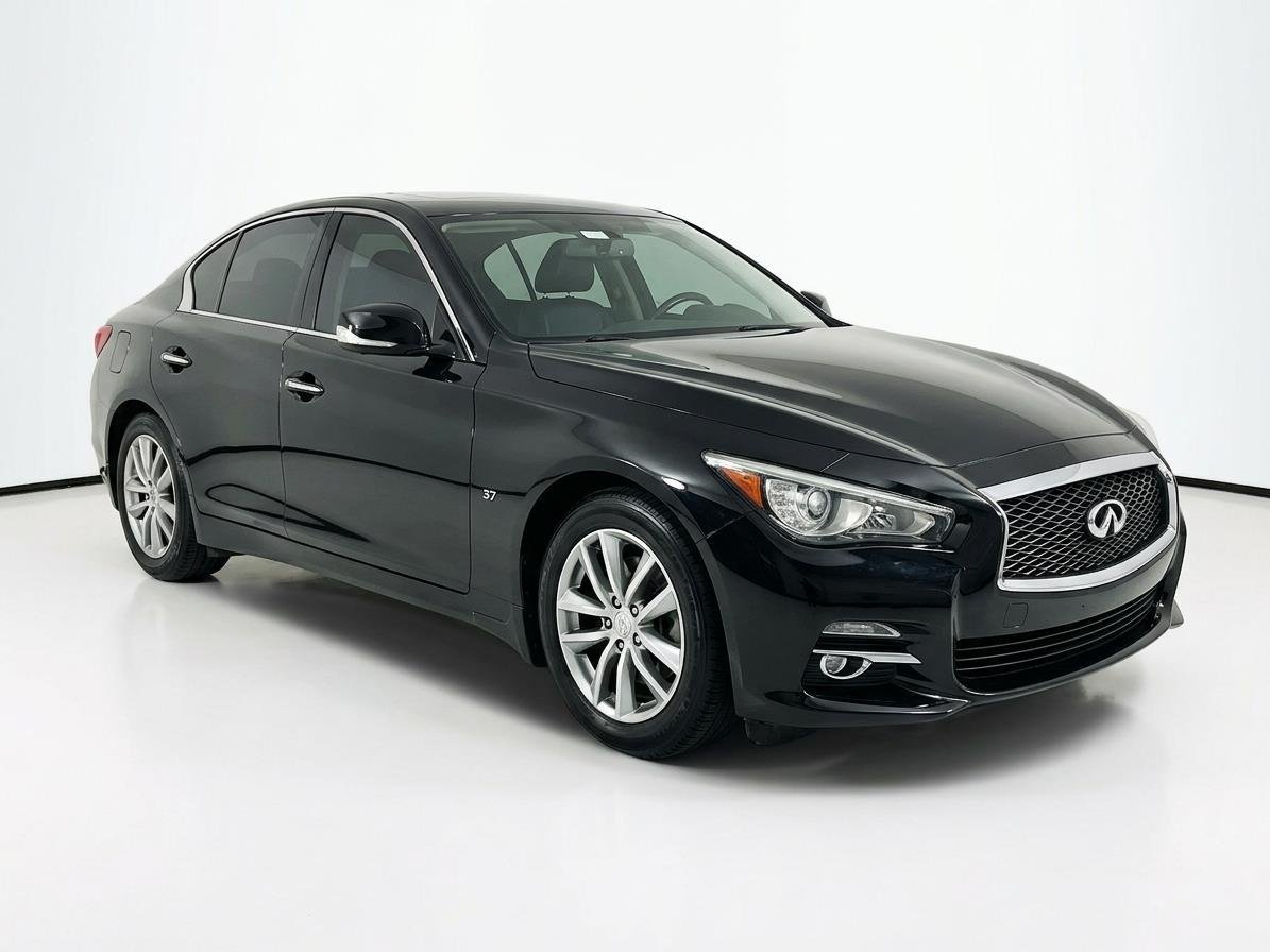 Used 2014 INFINITI Q50 Premium with VIN JN1BV7AR0EM706985 for sale in Smithfield, NC