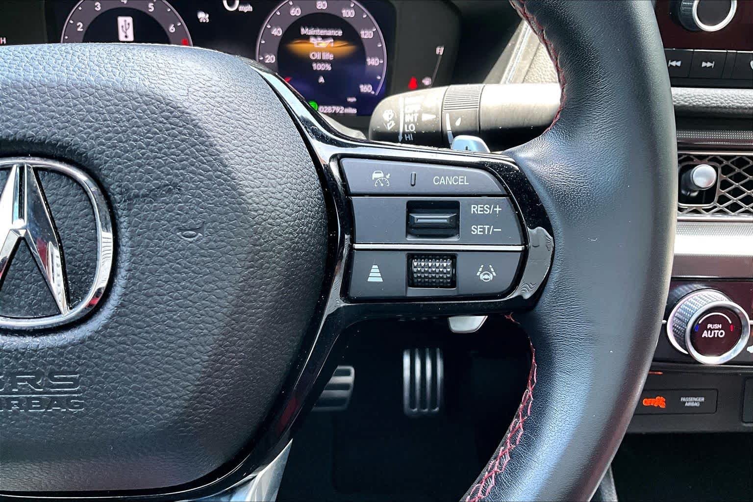 Used 2024 Platinum White Pearl Acura w/A-Spec Package image 23