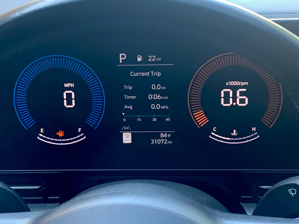 Certified Used 2025 Denim Blue Hyundai SEL image 12