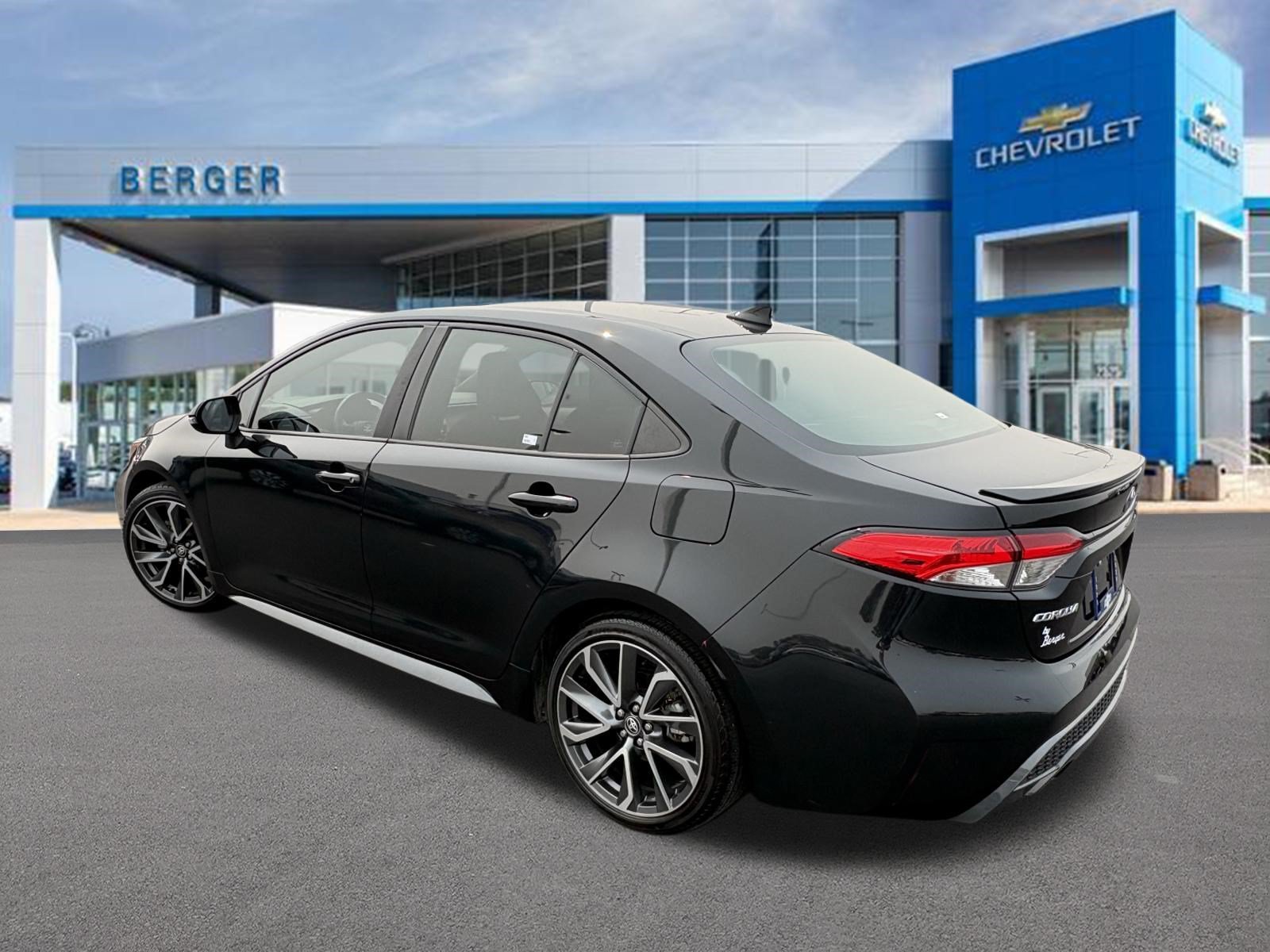 Used 2021 Black Toyota SE image 4
