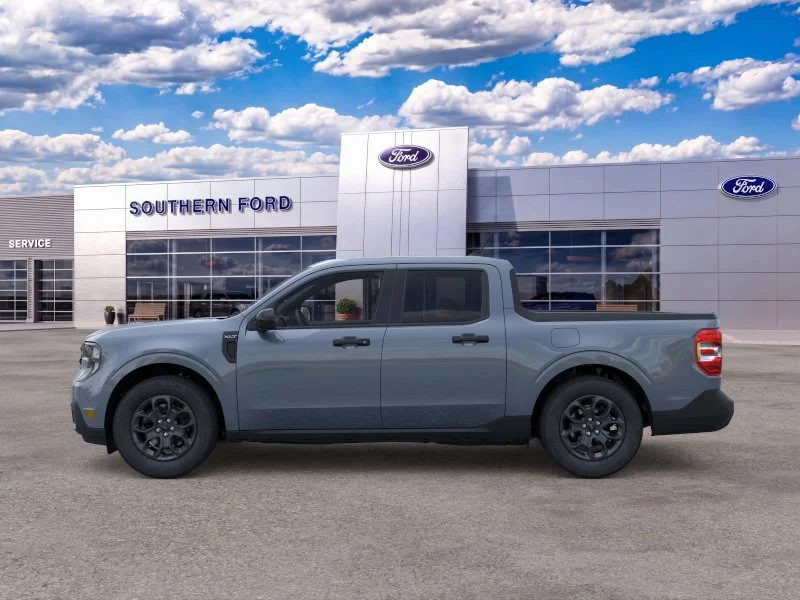 New 2026 Azure Gray Metallic Tri-Coat Ford XLT image 3