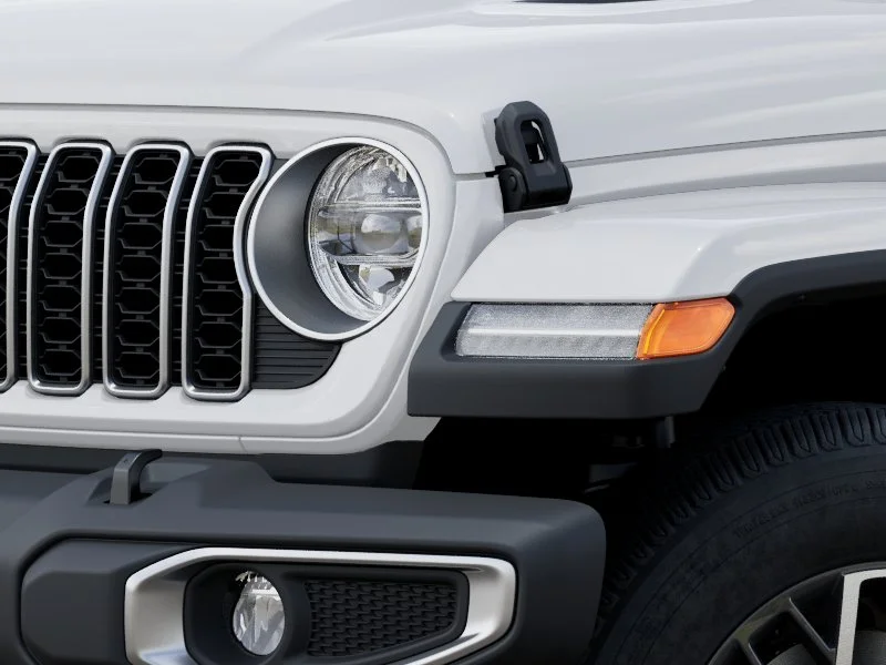 New 2027 Bright White Clear-Coat Paint Jeep Sahara image 6