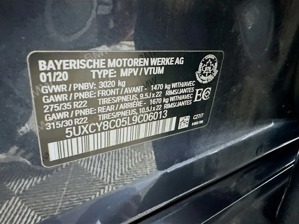 Used 2020 Arctic Gray Metallic BMW M50i image 32