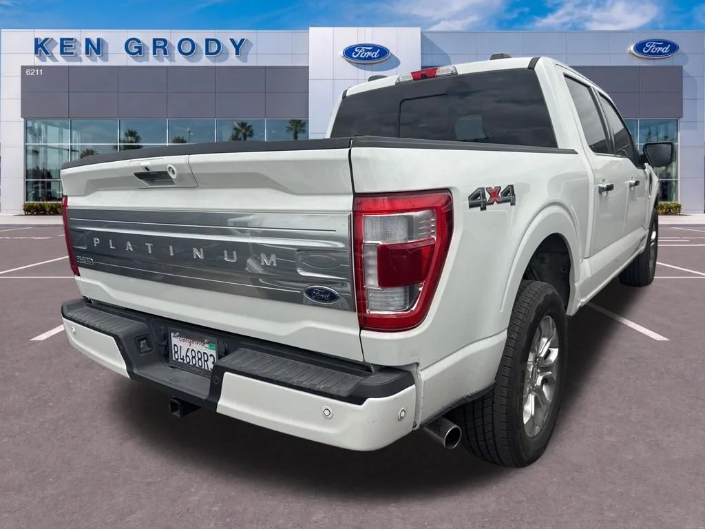 Certified Used 2023 White Ford Platinum image 4