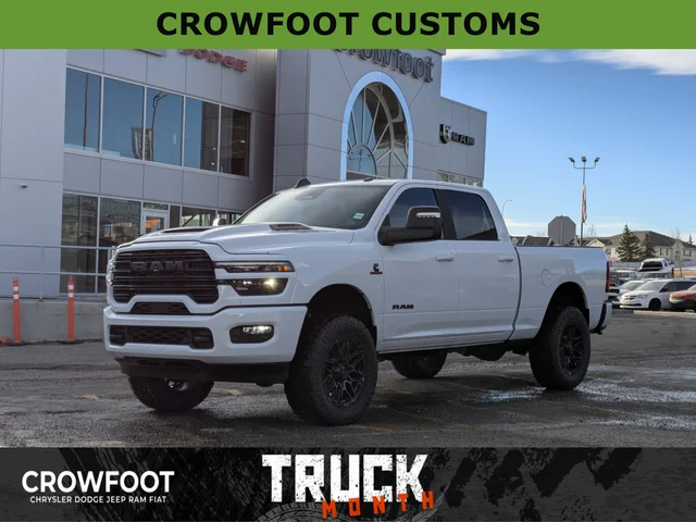2026 RAM 3500 Laramie * Night Edition - Level 1 + Grp - 6.7L Cummins HO & Tons More!