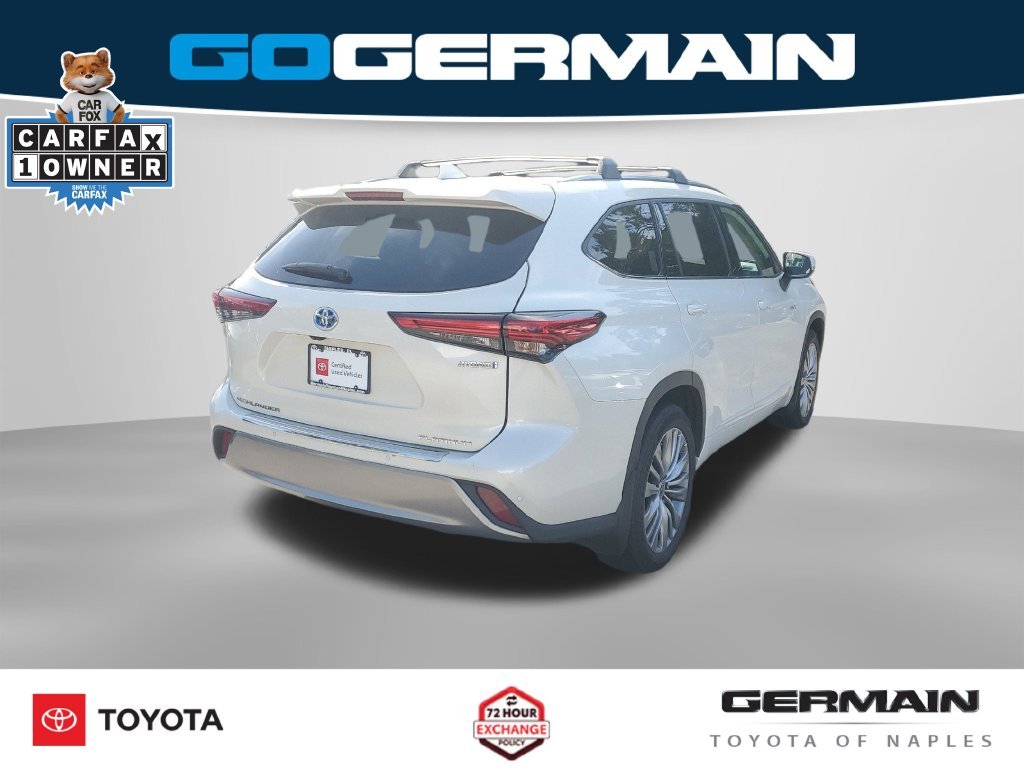 Certified Used 2021 White Toyota Platinum image 10