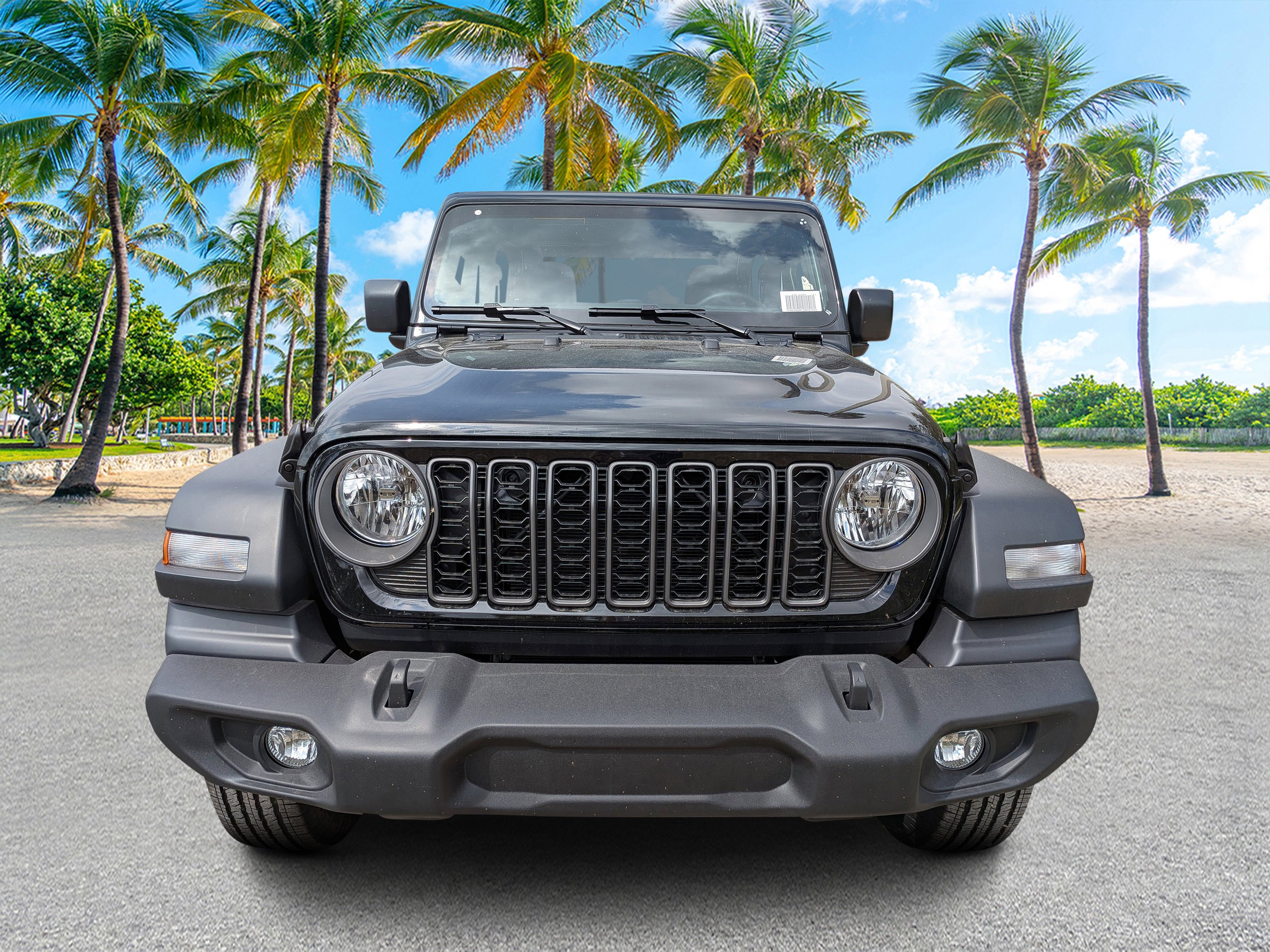 New 2026 Black Clear-Coat Exterior Paint Jeep Sport image 8
