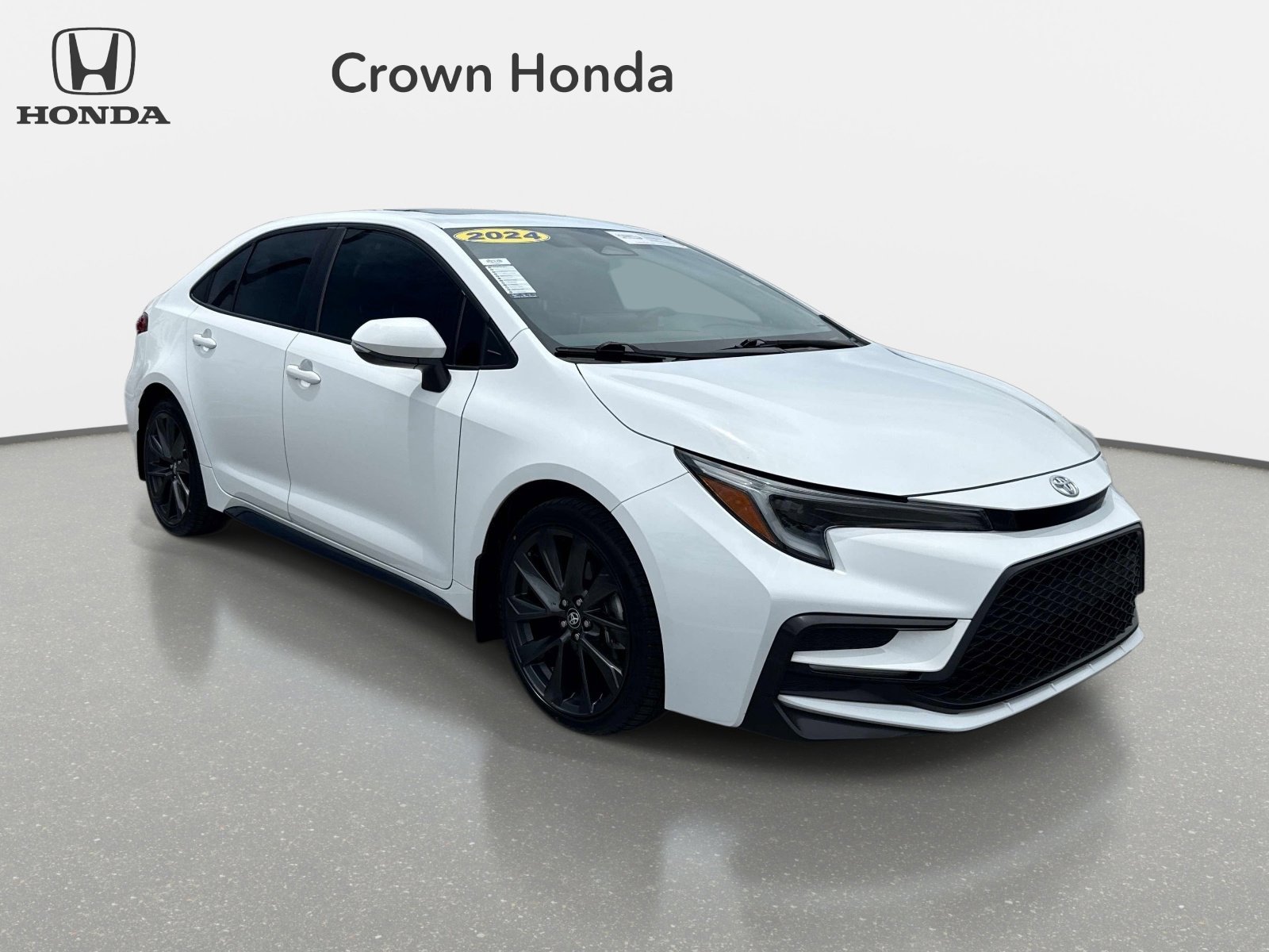 Used 2024 Midnight Black Metallic Toyota XSE image 6