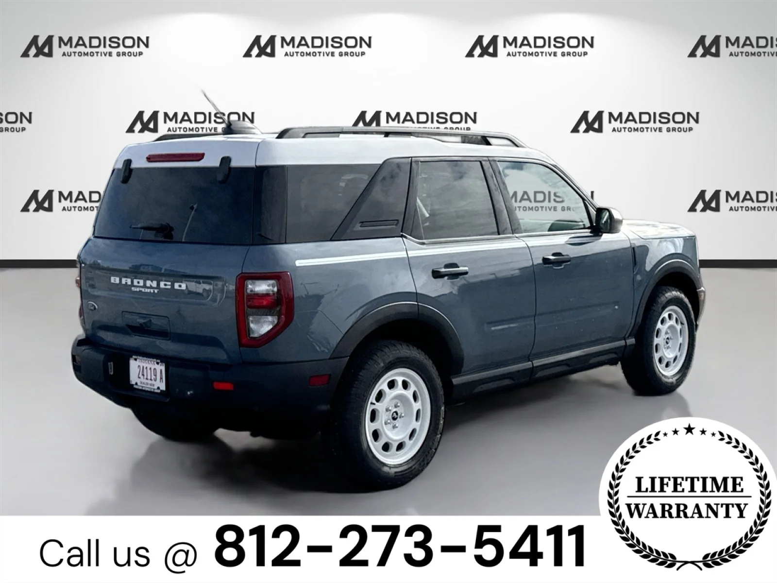 New 2025 Azure Gray Metallic Tri-Coat Ford Heritage image 5
