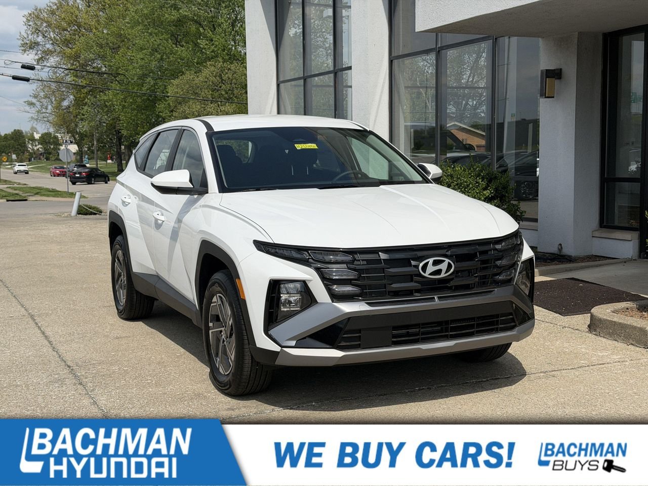 New 2026 Creamy White Pearl Hyundai Blue image 1