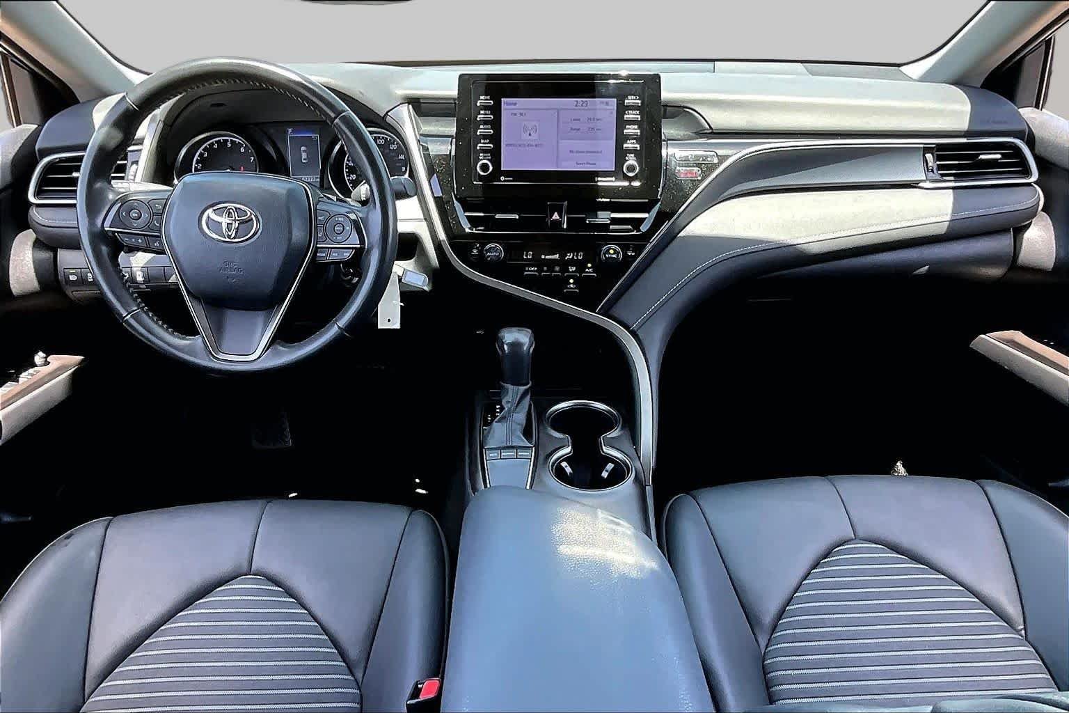 Used 2023 Reservoir Blue Toyota SE image 14