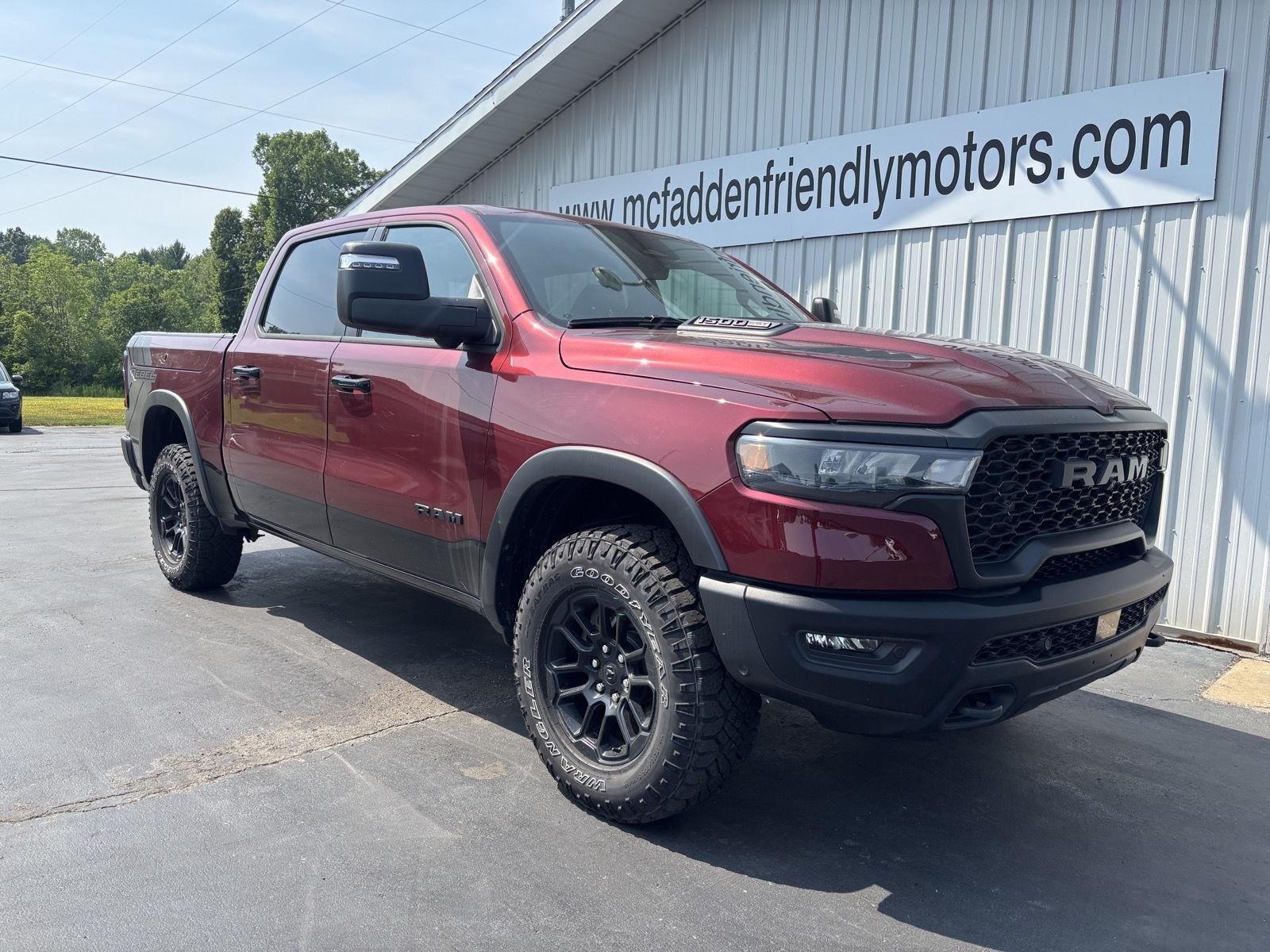 Used 2025 Delmonico Red Pearlcoat Ram Rebel image 2