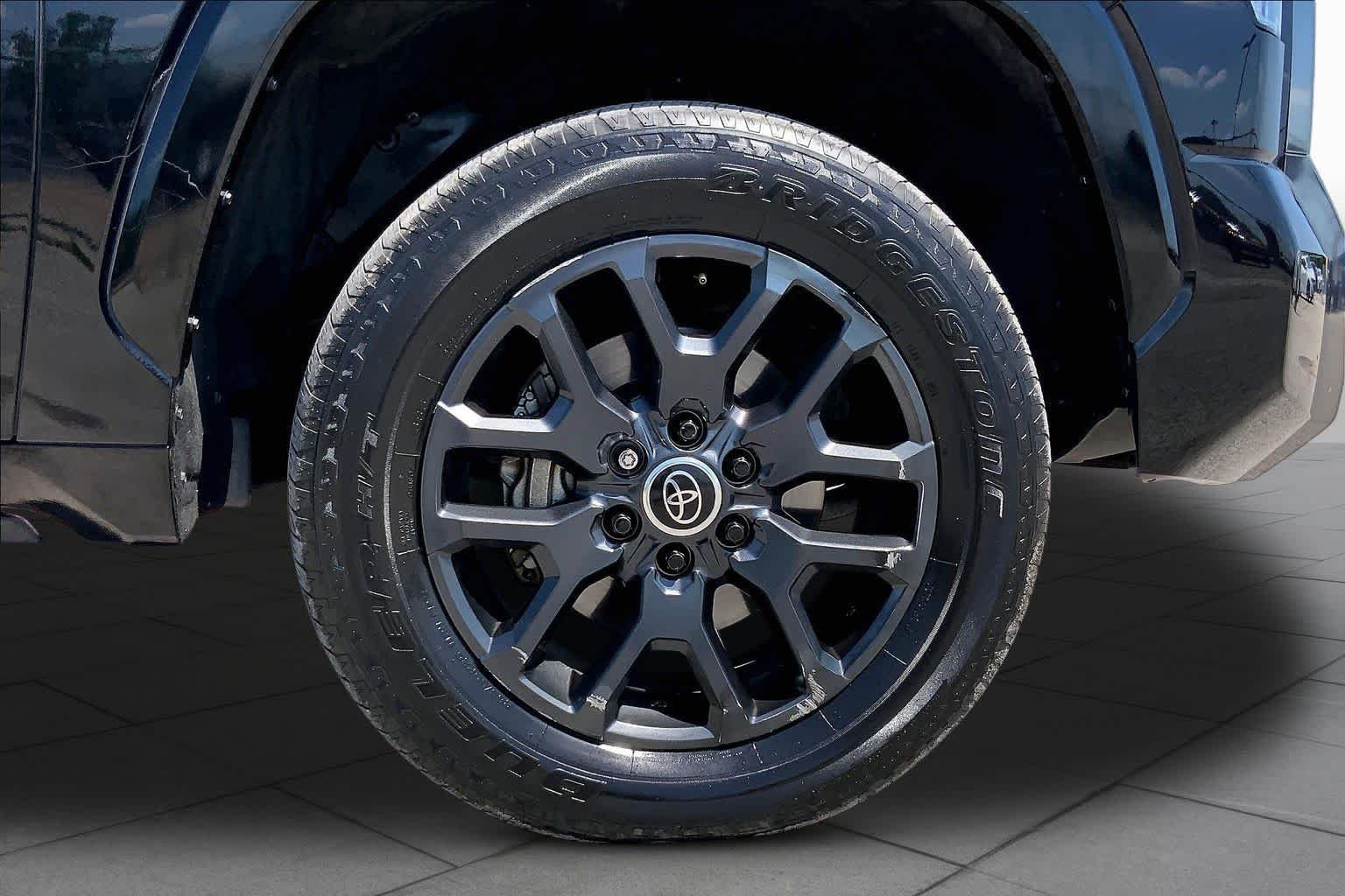 Used 2024 Midnight Black Metallic Toyota Platinum Hybrid image 11