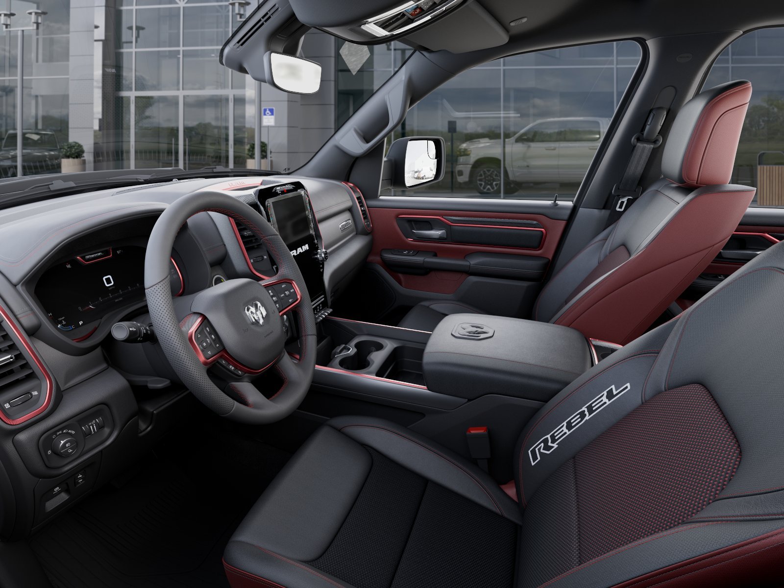 New 2026 Granite Crystal Metallic Clear-Coat Exterior Paint RAM Rebel image 48