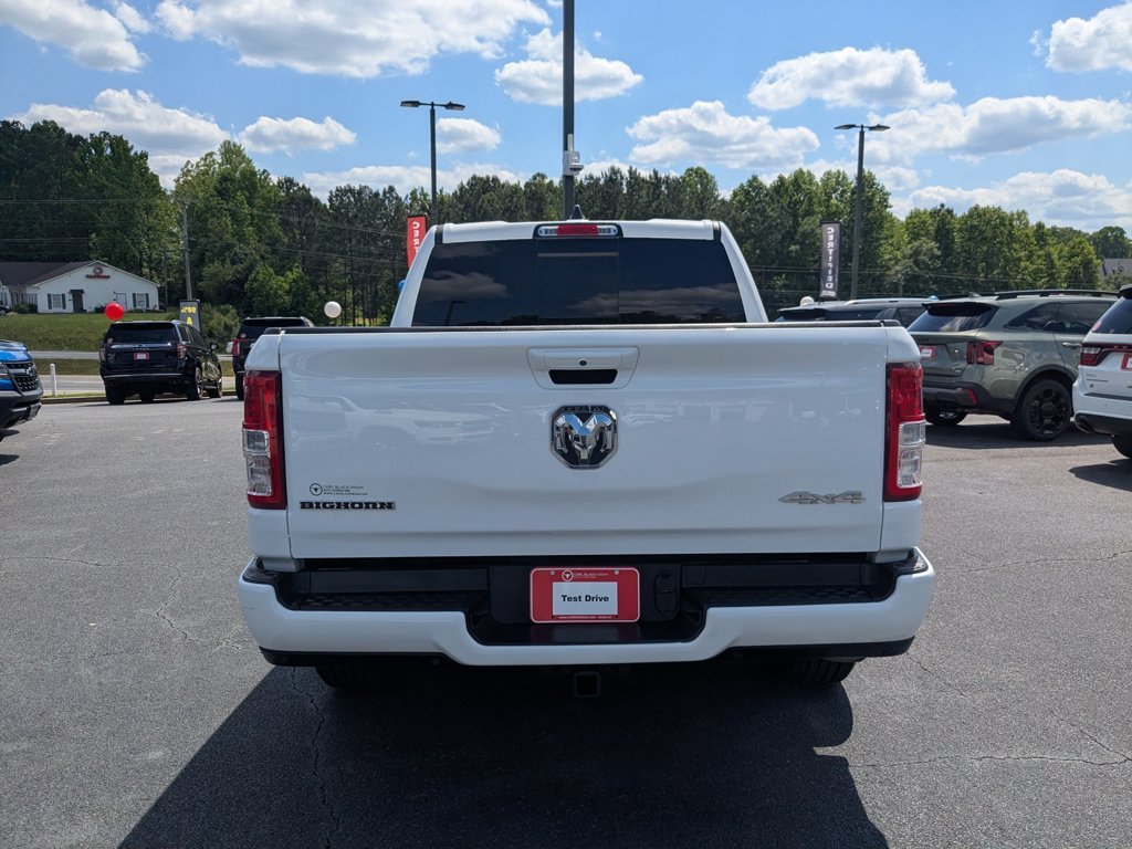 Used 2022 Bright White Clearcoat Ram Big Horn image 6