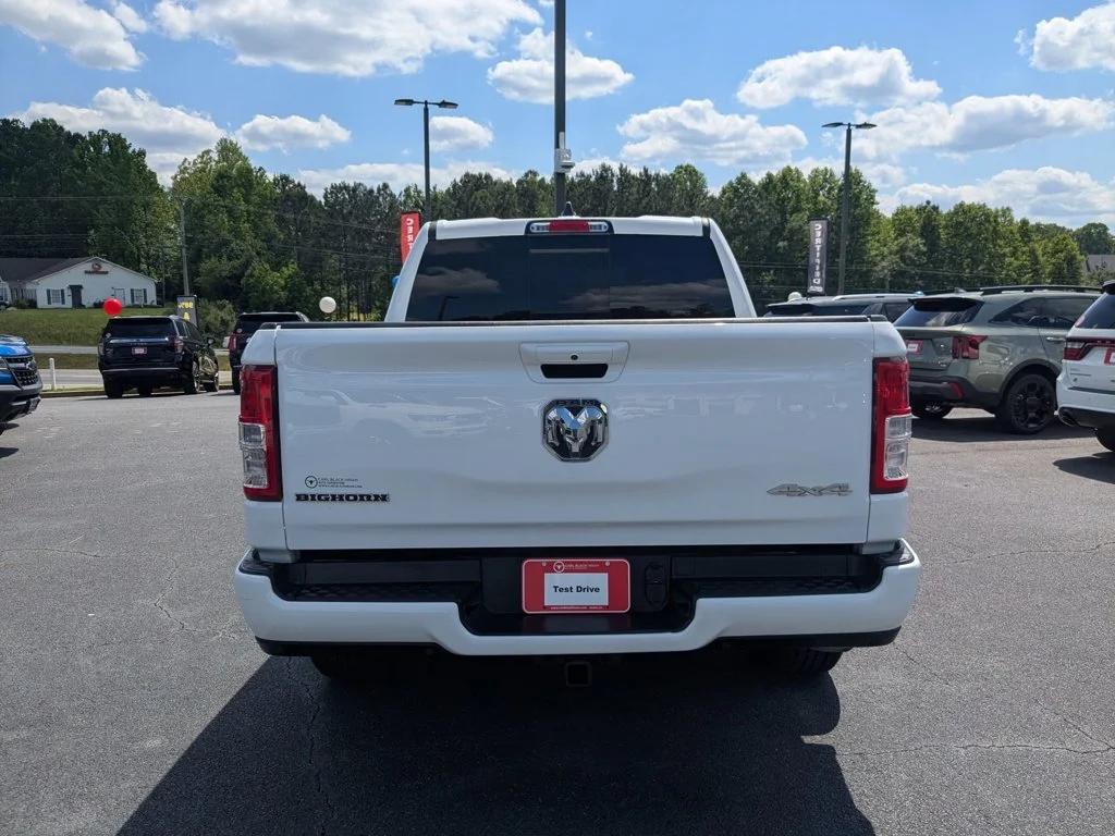 Used 2022 Bright White Clearcoat Ram Big Horn image 6
