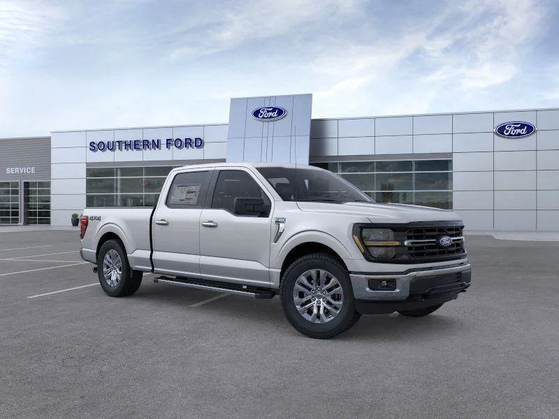 New 2026 Iconic Silver Metallic Ford XLT image 8