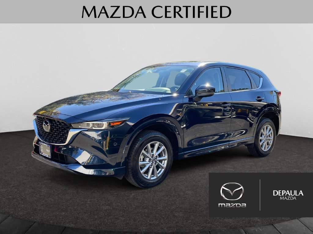 Certified Used 2025 Crystal Blue Mazda 2.5 S Preferred Package image 1