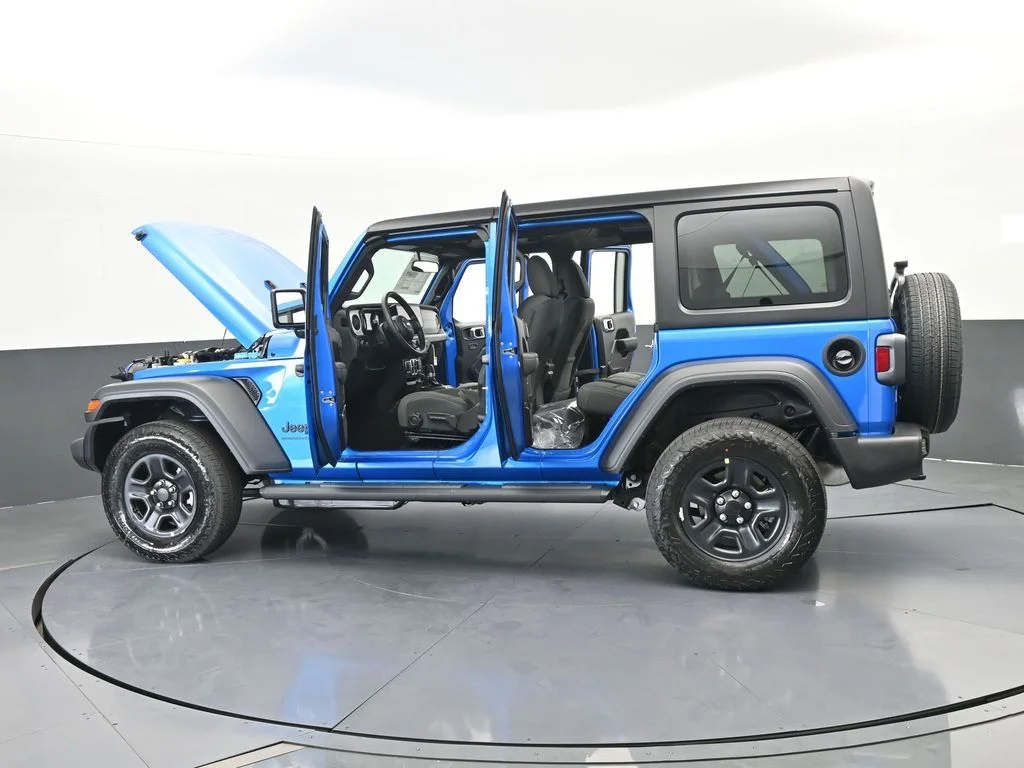 New 2026 Hydro Blue Pearl-Coat Exterior Paint Jeep Sport image 74
