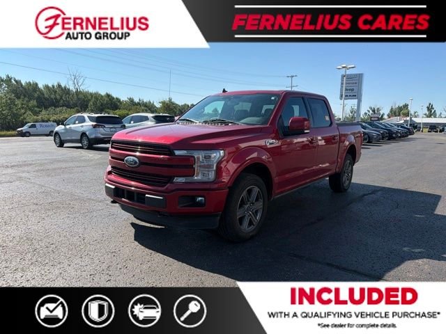 Used 2020 Red Ford Lariat image 3