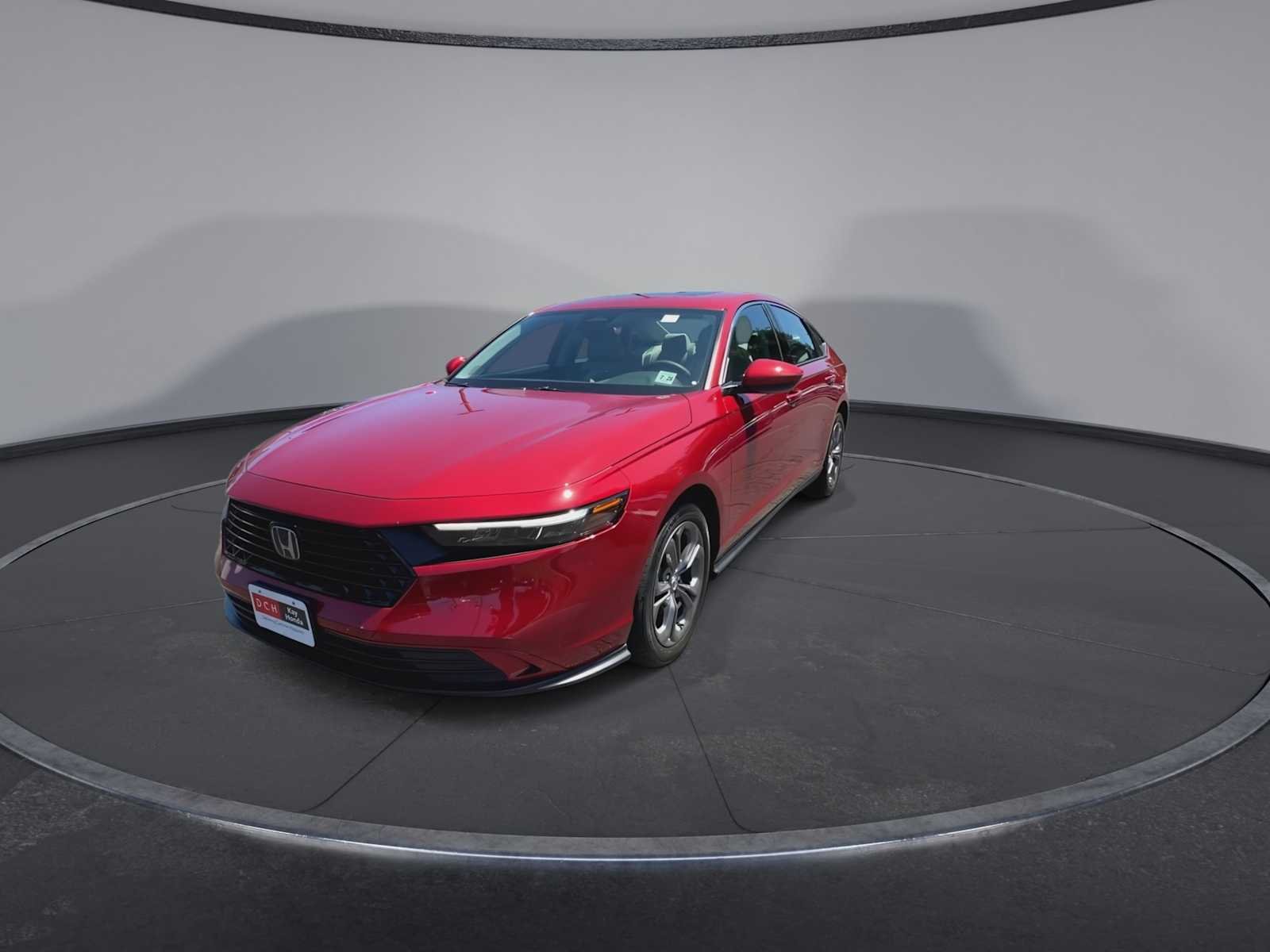 Certified Used 2023 Radiant Red Metallic Honda EX image 3