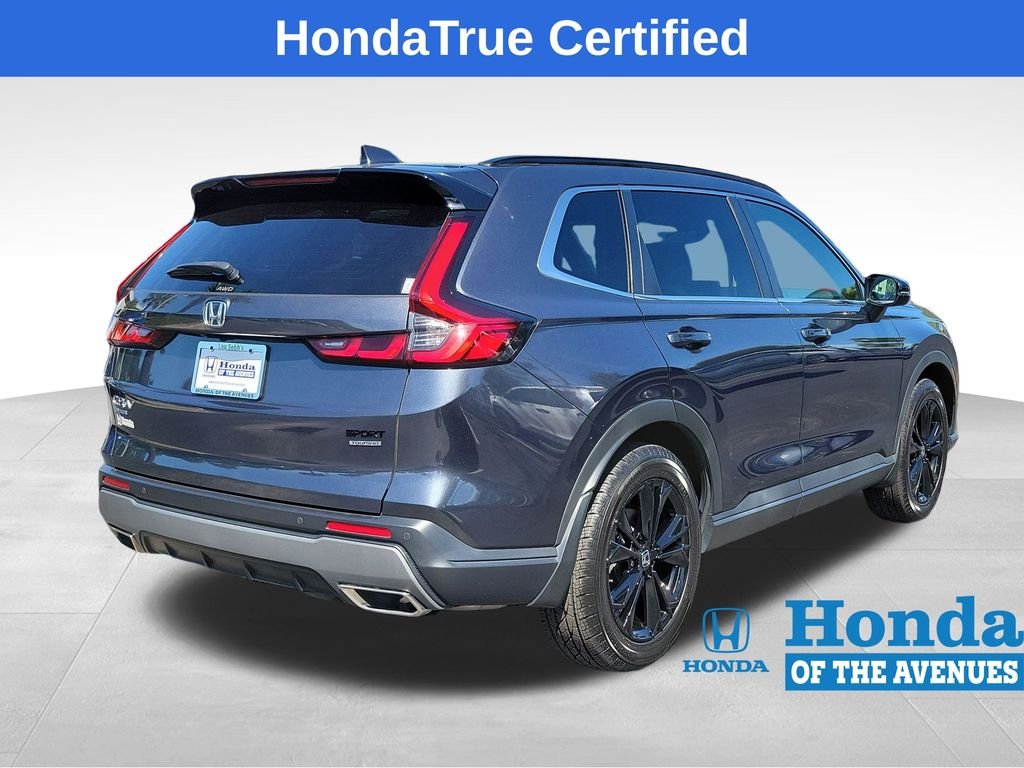 Certified Used 2024 Meteorite Gray Metallic Honda HYBRID AWD SP TRG image 5